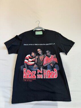 Boyz N the Hood Graphic T-Shirt - Black (Small)